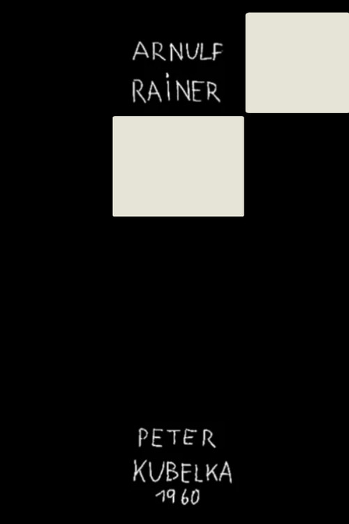 Arnulf Rainer poster
