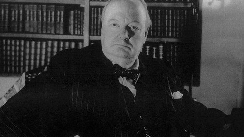 Le cabinet de guerre de Churchill Backdrop Blur