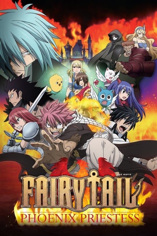 Poster do filme Fairy Tail: A Sacerdotisa da Fênix