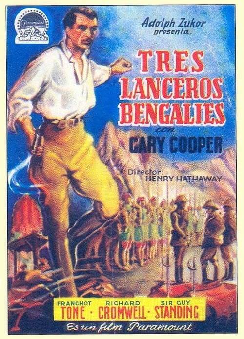 Tres lanceros bengalíes 1935