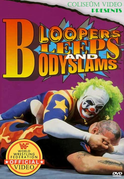 Poster WWE Bloopers Bleeps and Bodyslams 1994