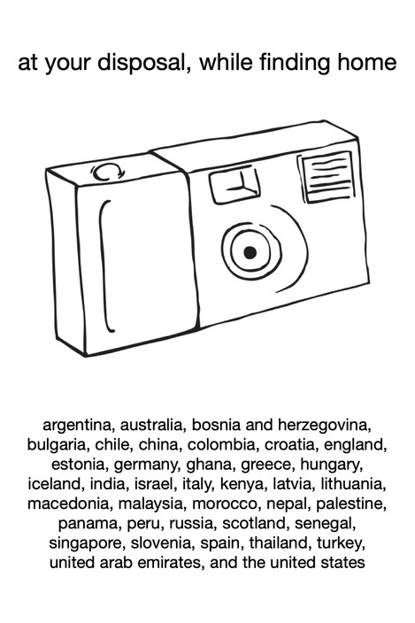 at your disposal, while finding home poster