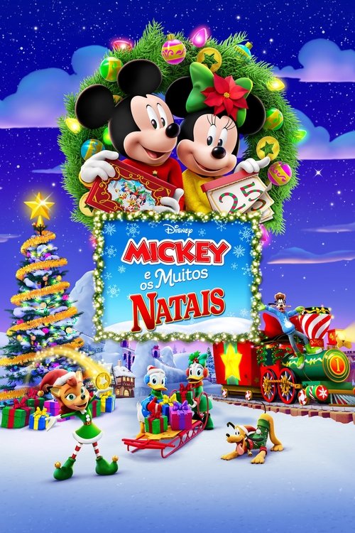 Pôster de Mickey e os Muitos Natais
