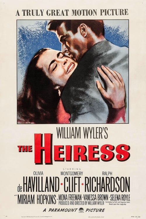 Grootschalige poster van The Heiress