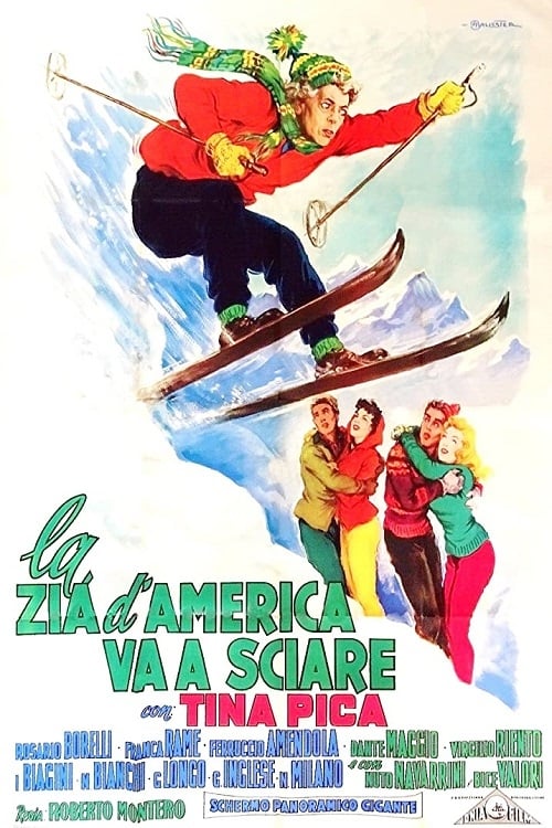 La zia d'America va a sciare Movie Poster Image