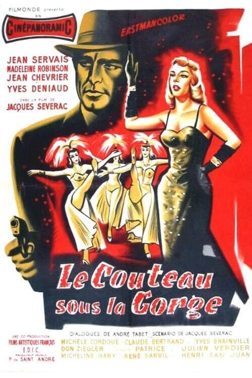 Poster Le Couteau sous la gorge 1955
