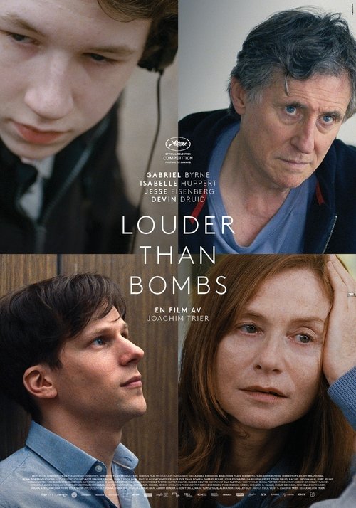 Гучніше за бомби / Louder Than Bombs (2015) TMDB poster