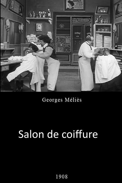 Poster Salon de coiffure 1908