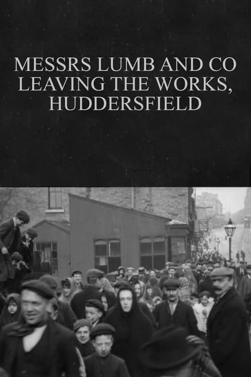 Messrs Lumb and Co Leaving the Works, Huddersfield (1900)