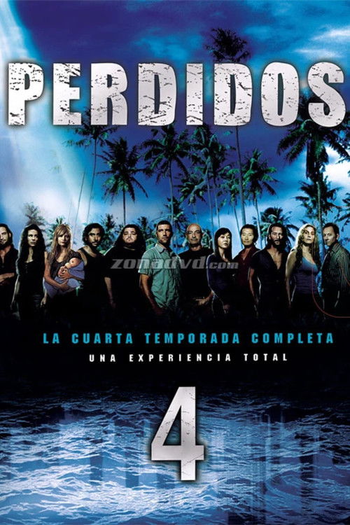 Póster de la temporada 4 de la serie Perdidos
