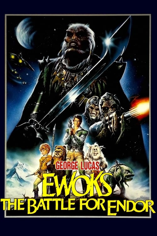 Largescale poster for Ewoks: The Battle for Endor