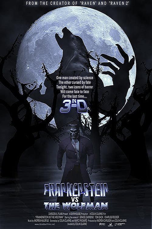 Frankenstein vs. the Wolfman in 3-D (2008) poster