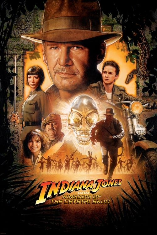 Indiana Jones and the Kingdom of the Crystal Skull movie poster