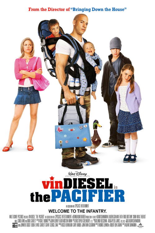 Лисий нянька / The Pacifier (2005) TMDB poster