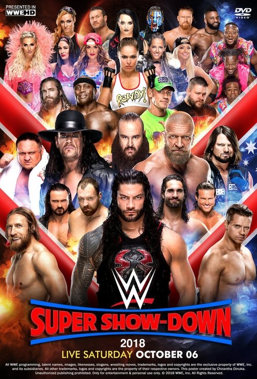 WWE Super Show-Down 2018 movie poster player