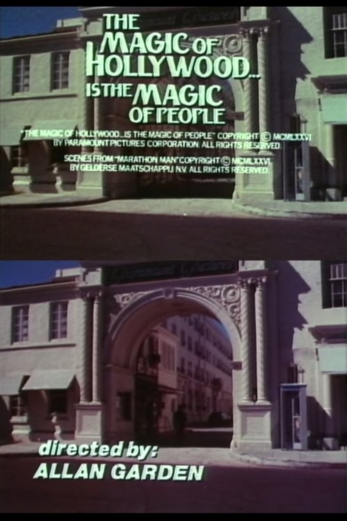 The Magic of Hollywood... Is the Magic of People movie poster player