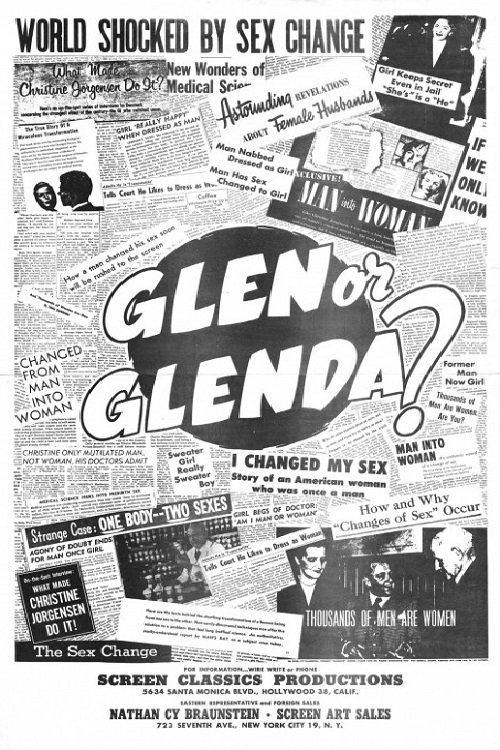 Glen or Glenda poster
