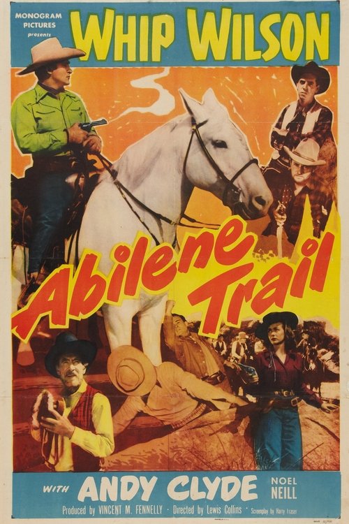 Abilene Trail movie poster player