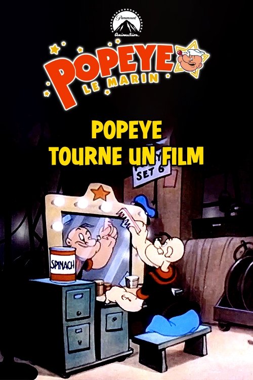 Popeye tourne un film Poster