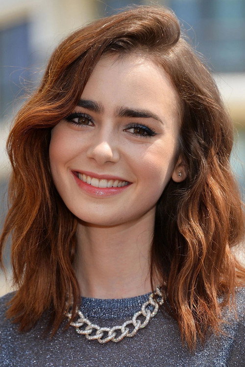 Kép: Lily Collins színész profilképe