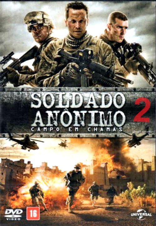 Soldado Anônimo - Campo em Chamas movie poster player