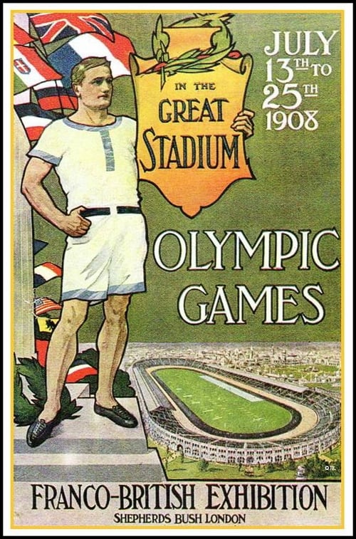 Poster Les Jeux Olympiques de Londres 1908