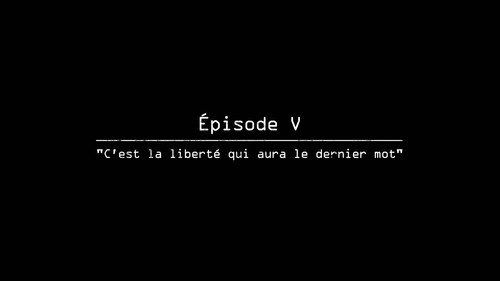 Image V13 : C'est la liberté qui aura le dernier mot