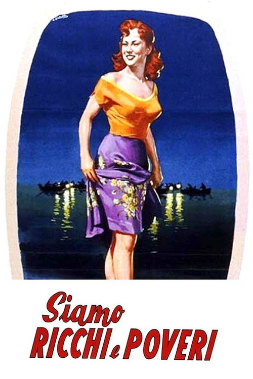 Siamo ricchi e poveri poster