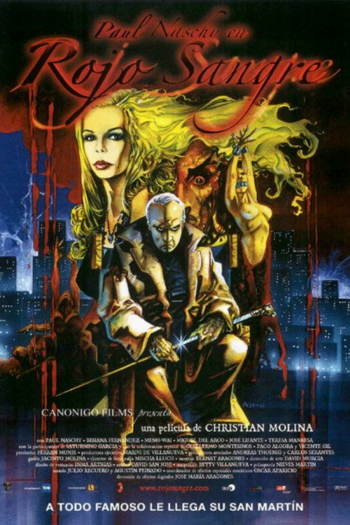 Rojo sangre poster