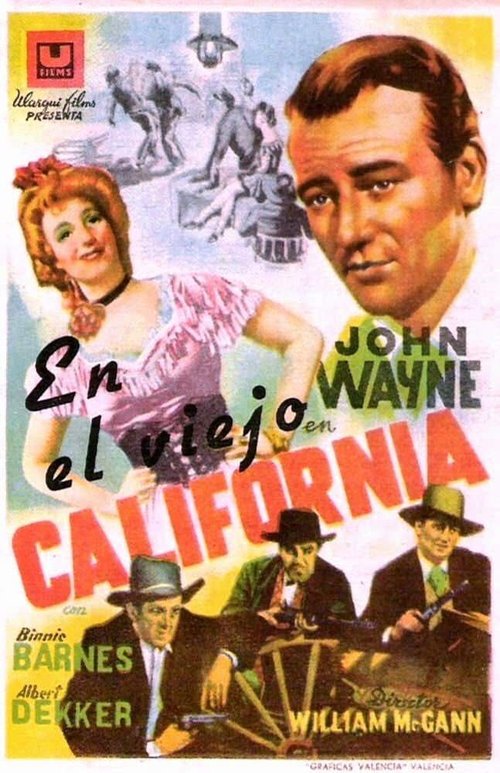 En el viejo California movie poster player