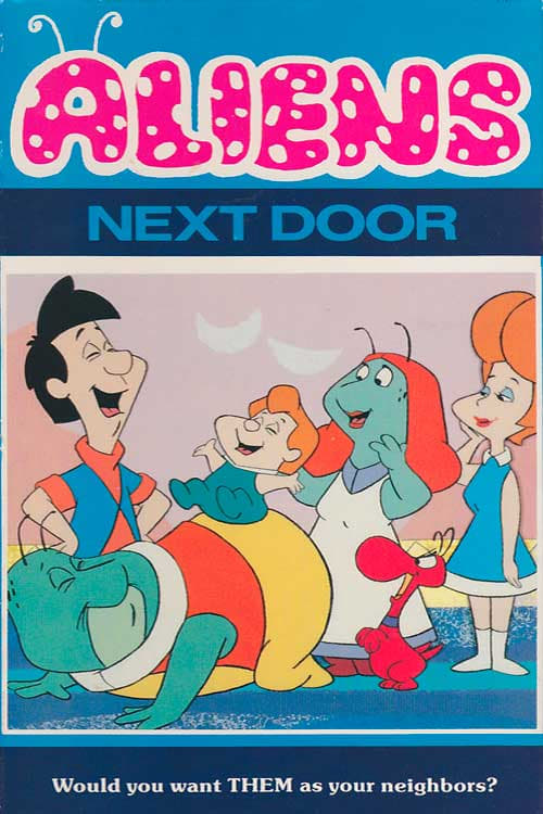 Poster Aliens Next Door 1990