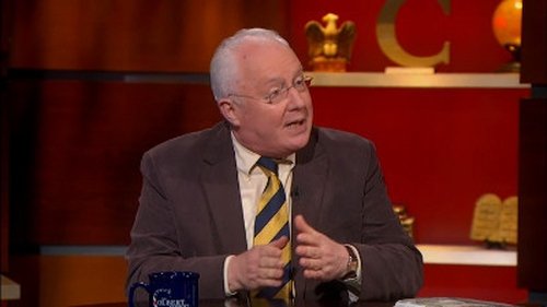 Escena del episodio 15 de la temporada 9 de la serie The Colbert Report