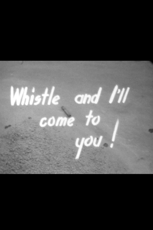 Póster oficial de Whistle and I'll Come to You! (1956) - Horror