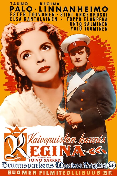 Poster Kaivopuiston kaunis Regina 1941
