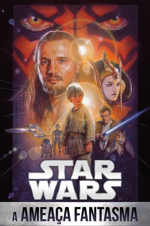 plakat Gwiezdne wojny: część I – Mroczne widmo cały film plakat Gwiezdne wojny: część I – Mroczne widmo cały film