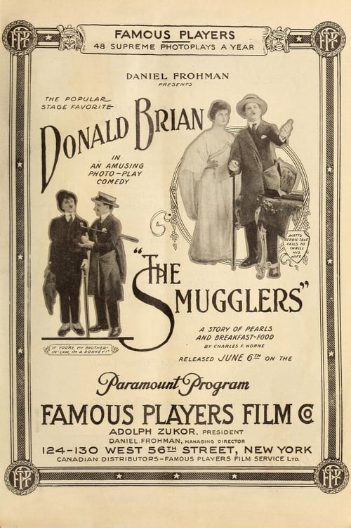 The Smugglers (1916) poster