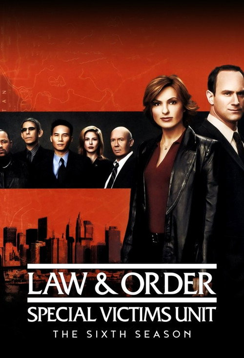 Law & Order: Special Victims Unit సీజన్ 6 పోస్టర్