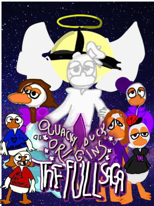 โปสเตอร์ Quacky Duck Origins-THE FULL SAGA