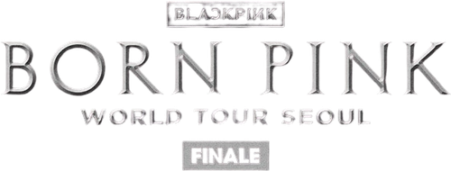 BLACKPINK - WORLD TOUR [BORN PINK] FINALE IN SEOUL Logo