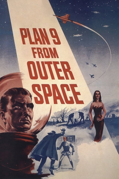 Grootschalige poster van Plan 9 from Outer Space