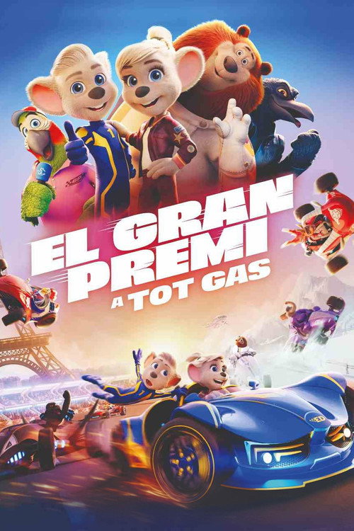 Cartell de El Gran Premi, a tot gas
