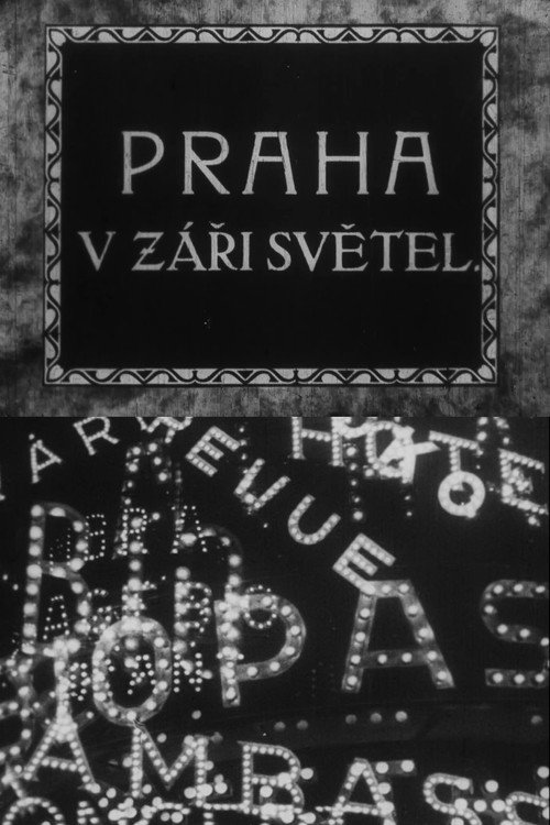 Praha v záři světel - BELGESEL Afişi
