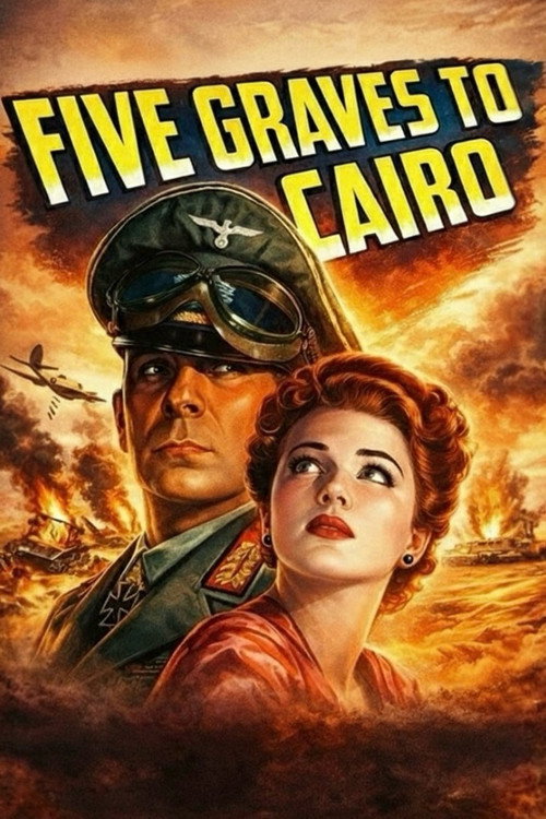 Five Graves to Cairo poster