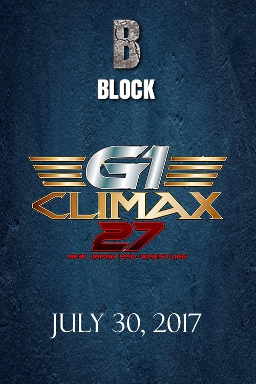 Poster for NJPW G1 Climax 27: Day 10 (2017)