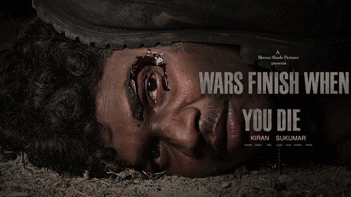 Wars finish when you die Backdrop Blur