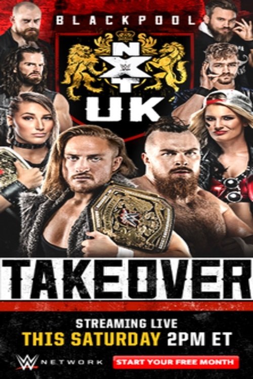 NXT UK TakeOver: Blackpool poster