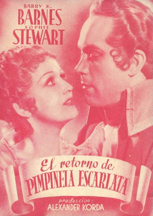 El retorno de la Pimpinela Escarlata 1937