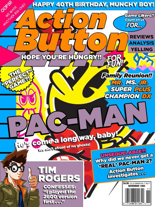 ACTION BUTTON REVIEWS PAC-MAN