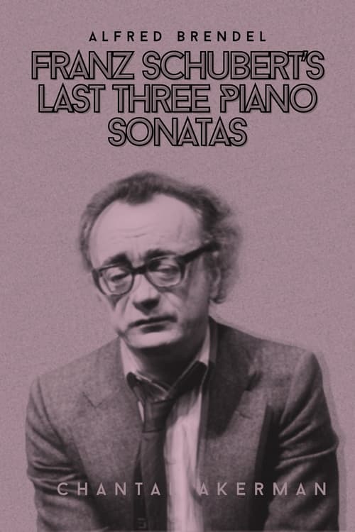 Poster Les trois dernières sonates de Franz Schubert 1989