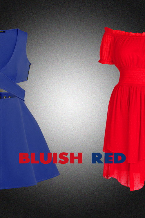 Bluish Red